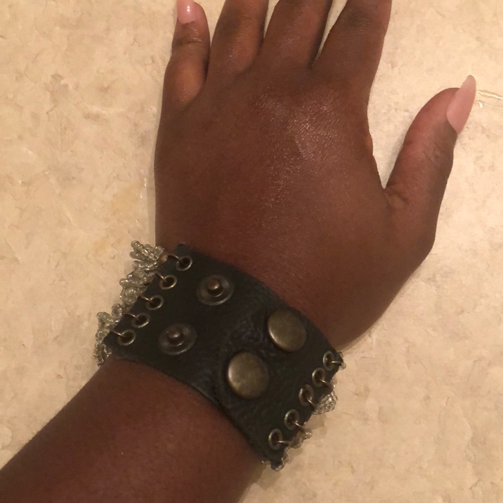 Beaded Cuff Bracelet - Picture 4 of 6
